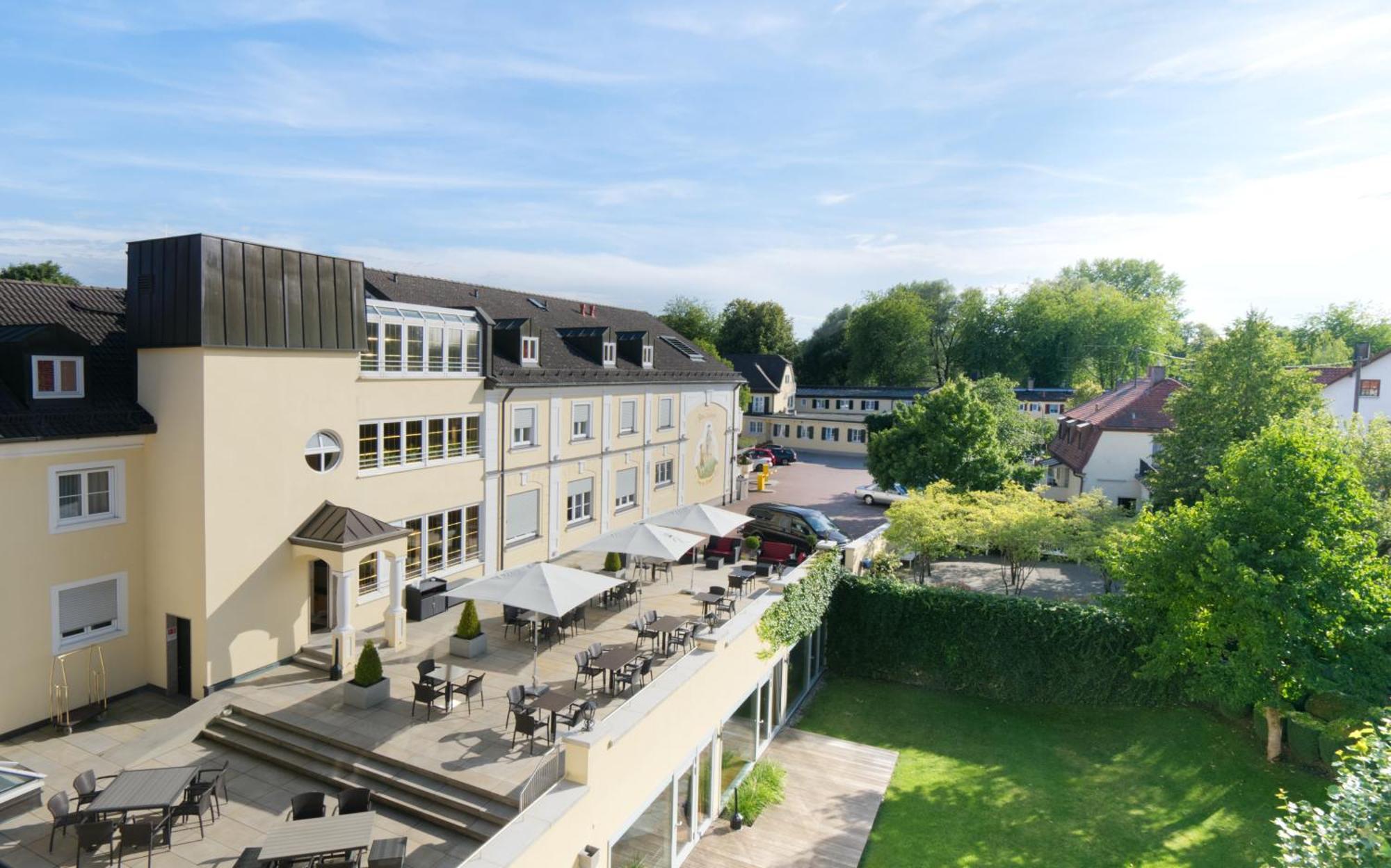 Hotel Am Schlosspark Zum Kurfuerst Oberschleissheim Ngoại thất bức ảnh